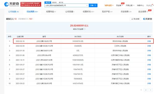 匯源等被恢復(fù)執(zhí)行9103萬