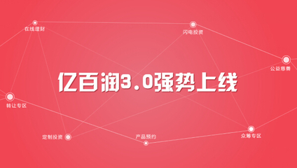 528億百潤新版上線 開啟全民理財新風(fēng)暴-